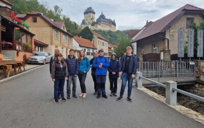 Výlety na rozhlednu Závist a Karlštejn