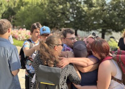 Vysvědčení mezi růžemi a milé rozloučení