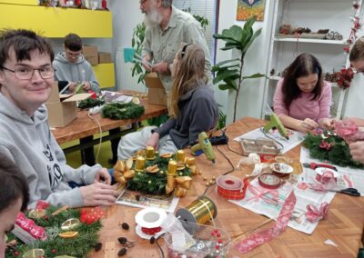 Vánoční výstava – projekt – Zahradníci