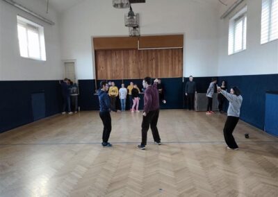 Nacvičujeme vystoupení na školní ples